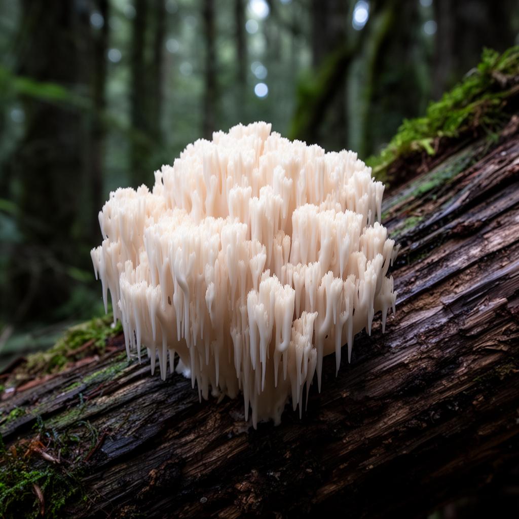 Melena de León (Hericium erinaceus)